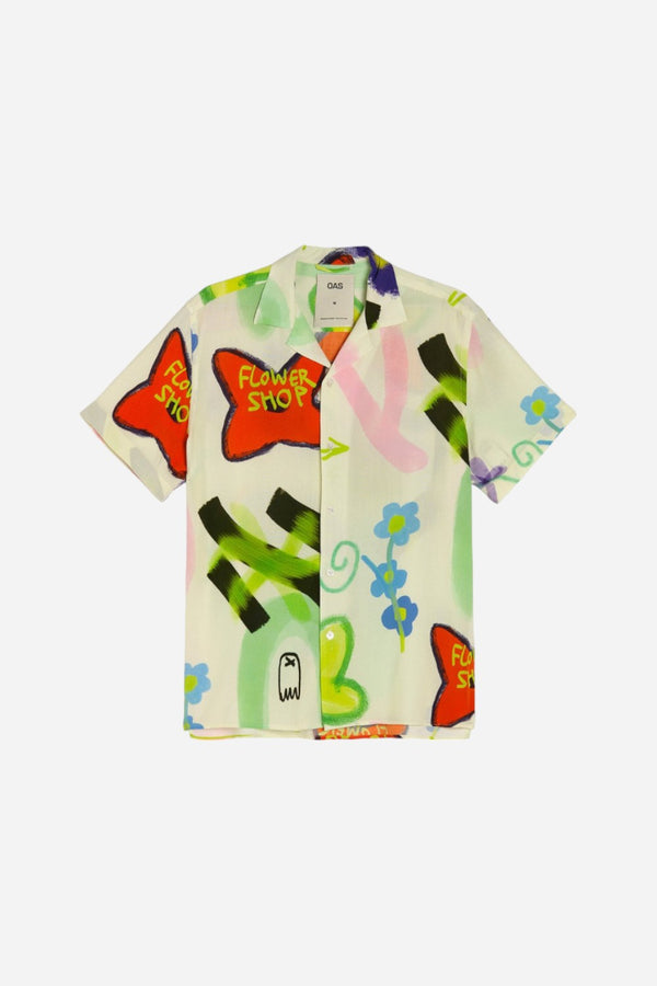 OAS Flower Shop Viscose Shirt
