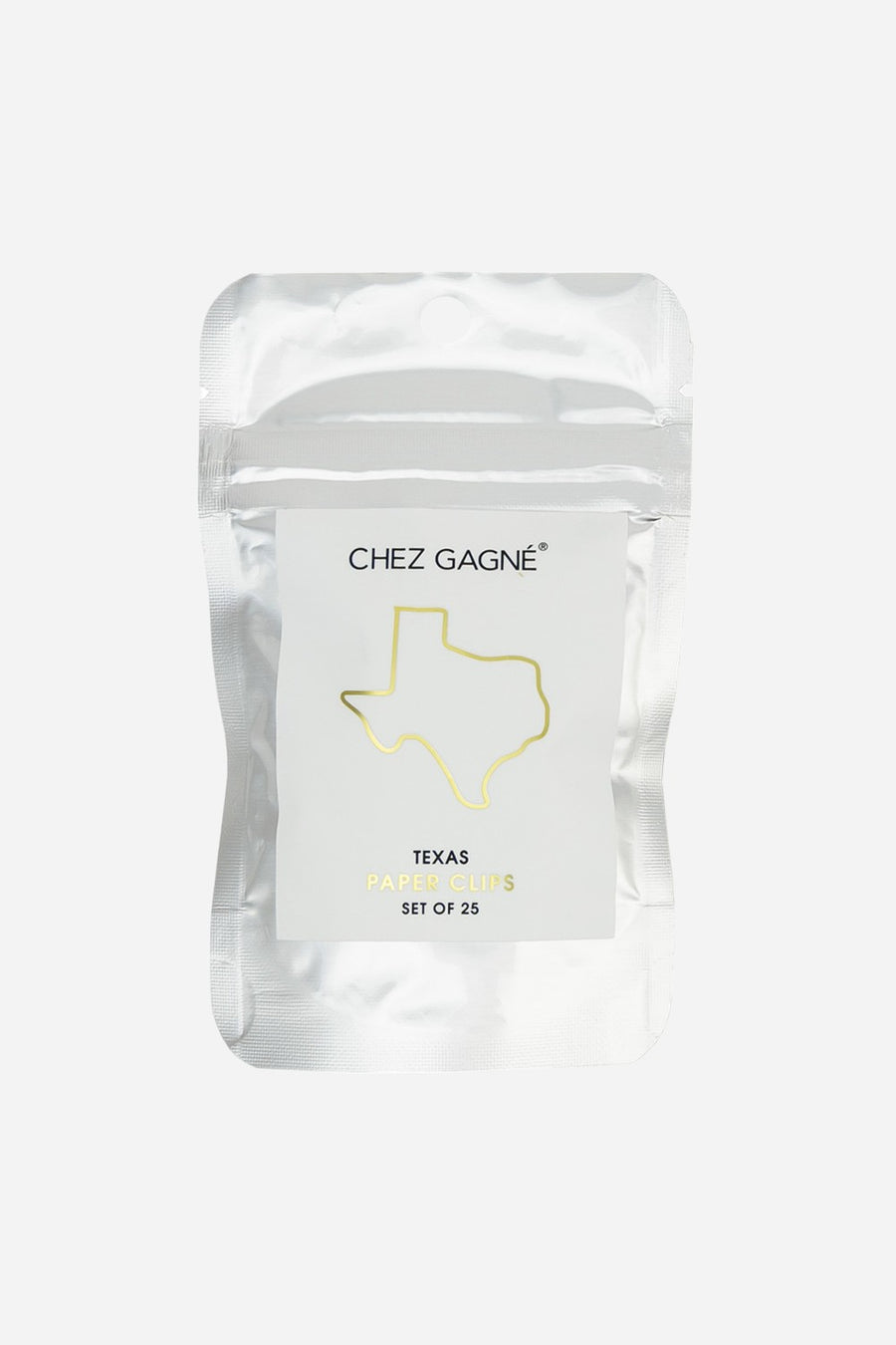 Chez Gagne Texas Paper Clip Pack of 25