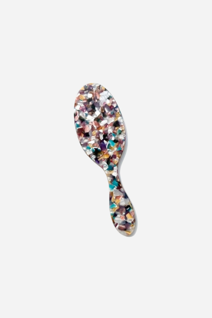 Solar Eclipse Perfect Eco-Friendly Acetate Daily Hair Brush in Multi Tortoise