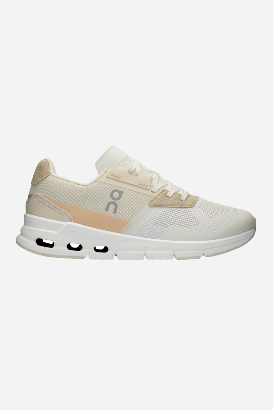 On Running Womens Cloudrift Sneakers in Ivory/Cream
