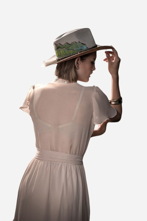 Grand Central Fashion Tula Western Brim Hat