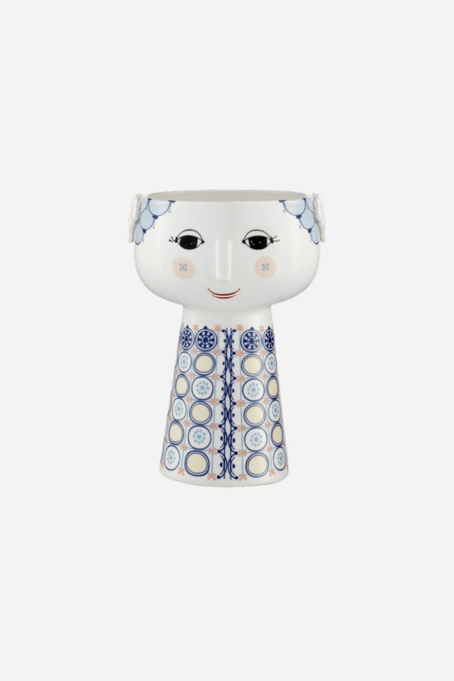 Rosendahl Bjørn Wiinblad Eva Vase in Dark Blue