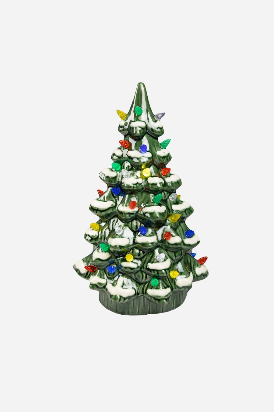 Nostalgic Light Up Tree Ornament in Green