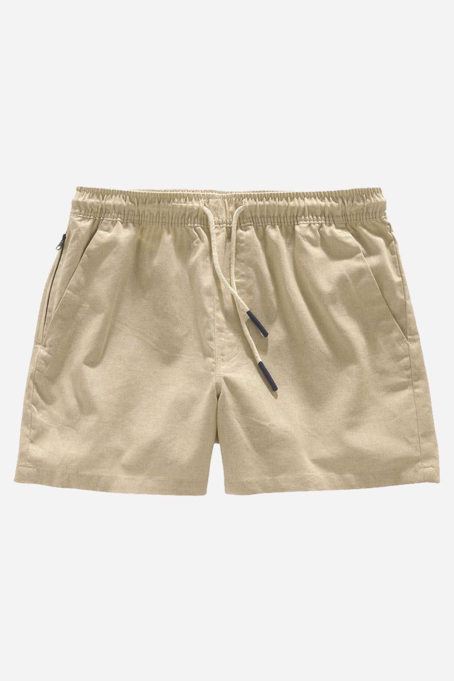 OAS Beige Linen Shorts