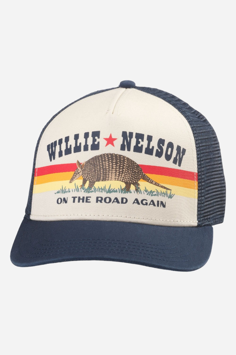 American Needle Willie Nelson Sinclair Hat in Navy / Ivory