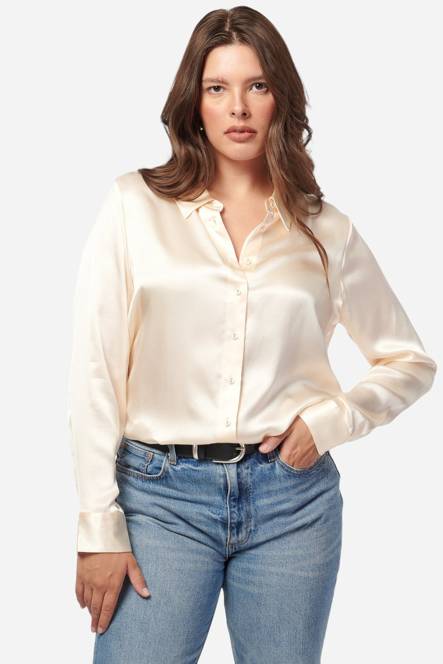 Cami NYC Crosby Blouse in Ceramic