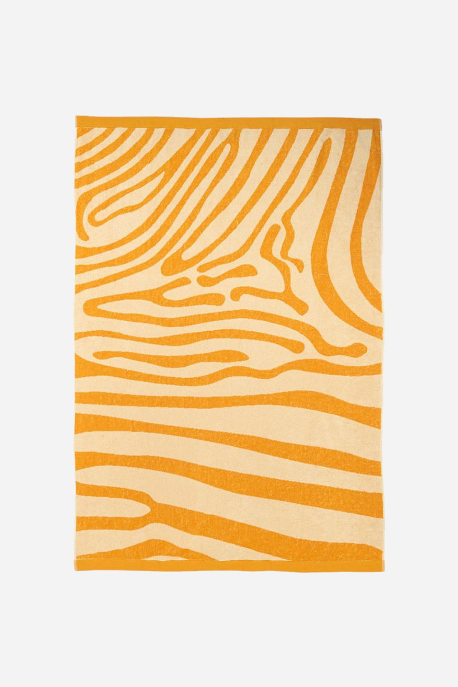 OAS Yellow Maze Towel