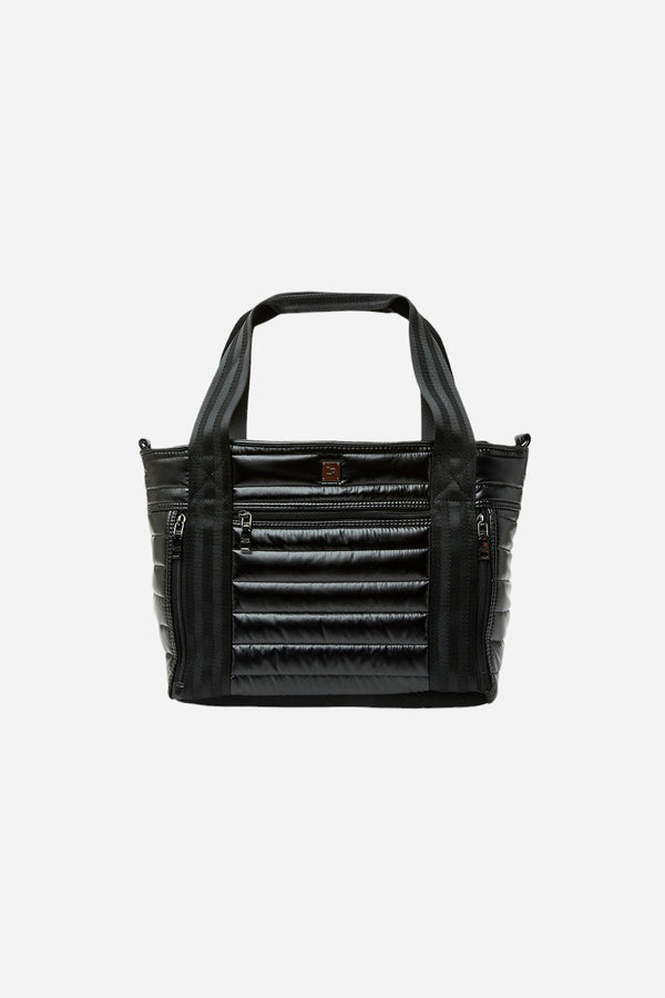 Think Royln Jr Jetset Wingman Handbag in Pearl Black