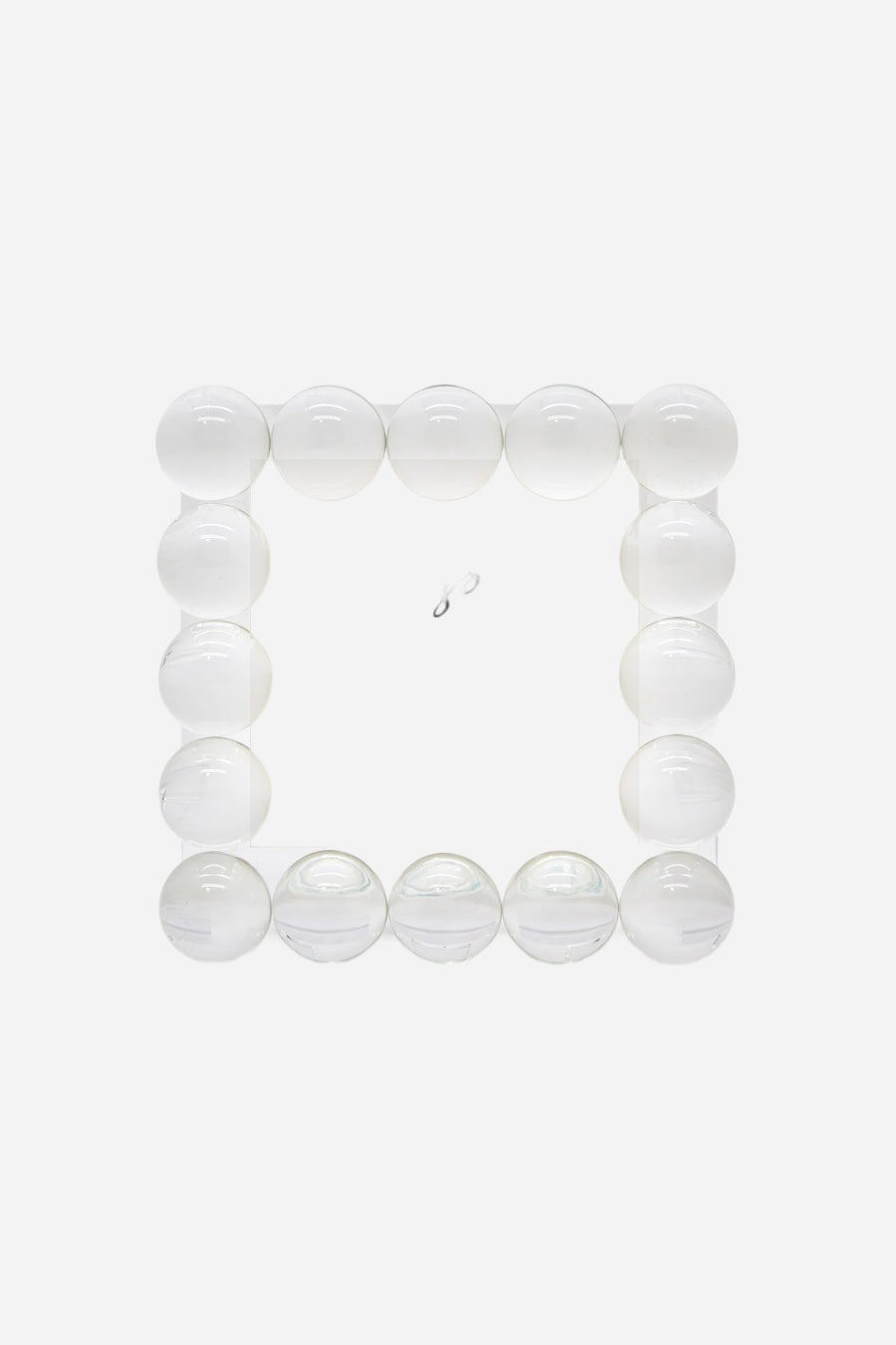 Tizo Crystal Glass Frame Single Bubble - 4 x 4