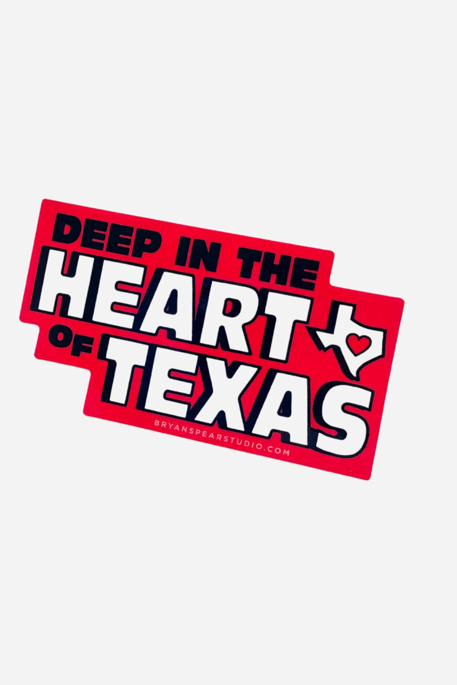 Bryan Spear Studio Deep in the Heart of Texas Sticker