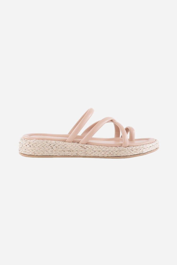 Seychelles Rule The World Vl-Jute Slip Ons in Beige