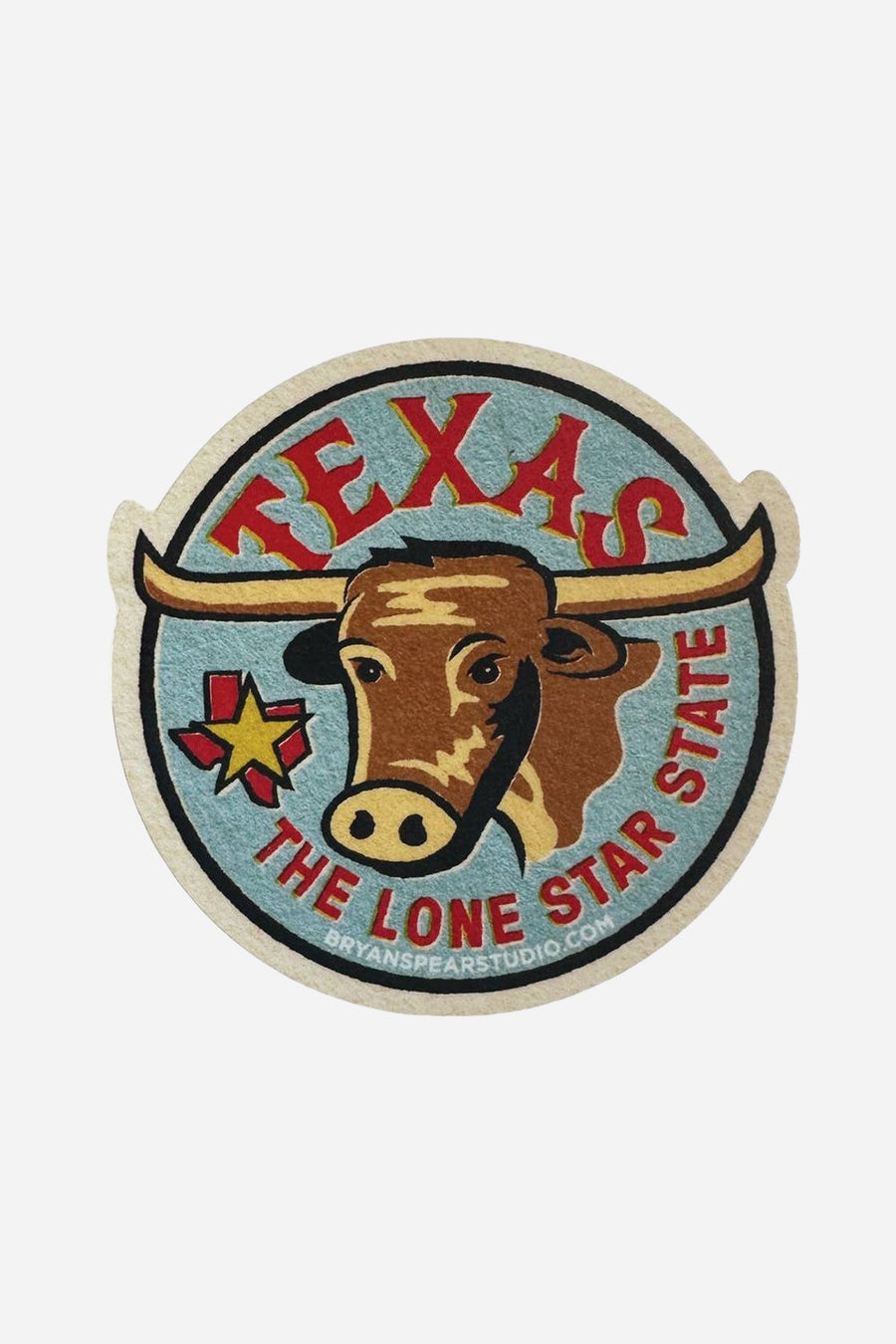 Bryan Spear Studio Texas Lone Star State Sticker