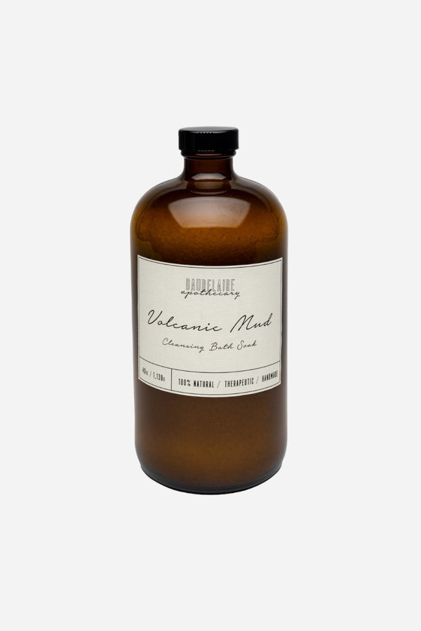 Baudelaire Soaps Volcano Mud Bath Soak, 40 Oz