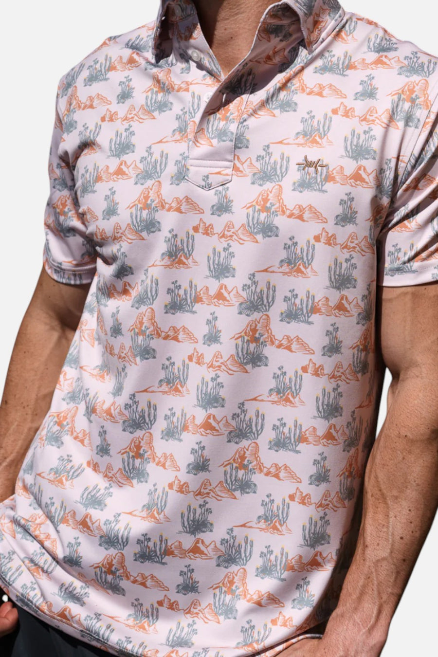 Texas Standard Traditions Polo in Softbrush Tan