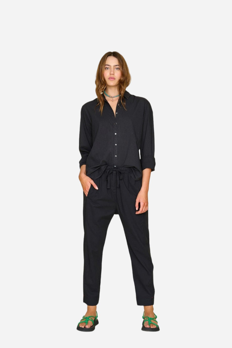 Xirena Black Draper Pant