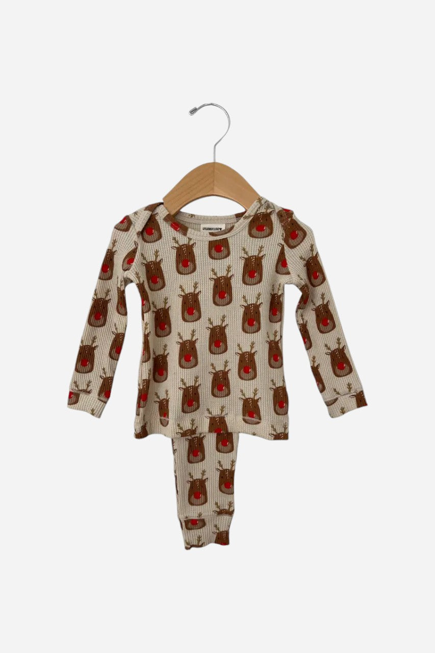 Spearmint Love Reindeer Waffle Set
