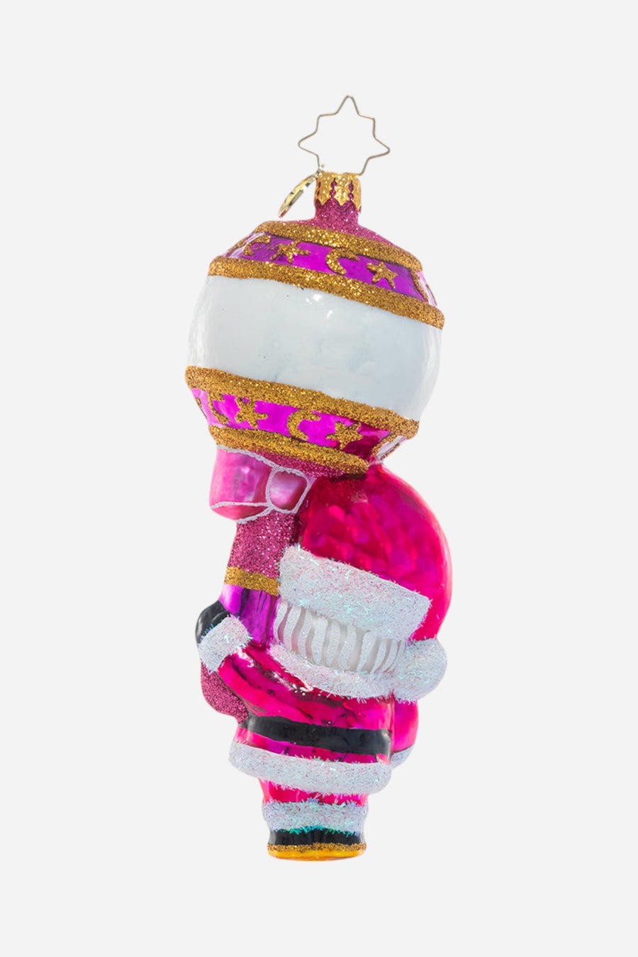 Christopher Radko 1st Christmas Rattle in Pretty In Pink