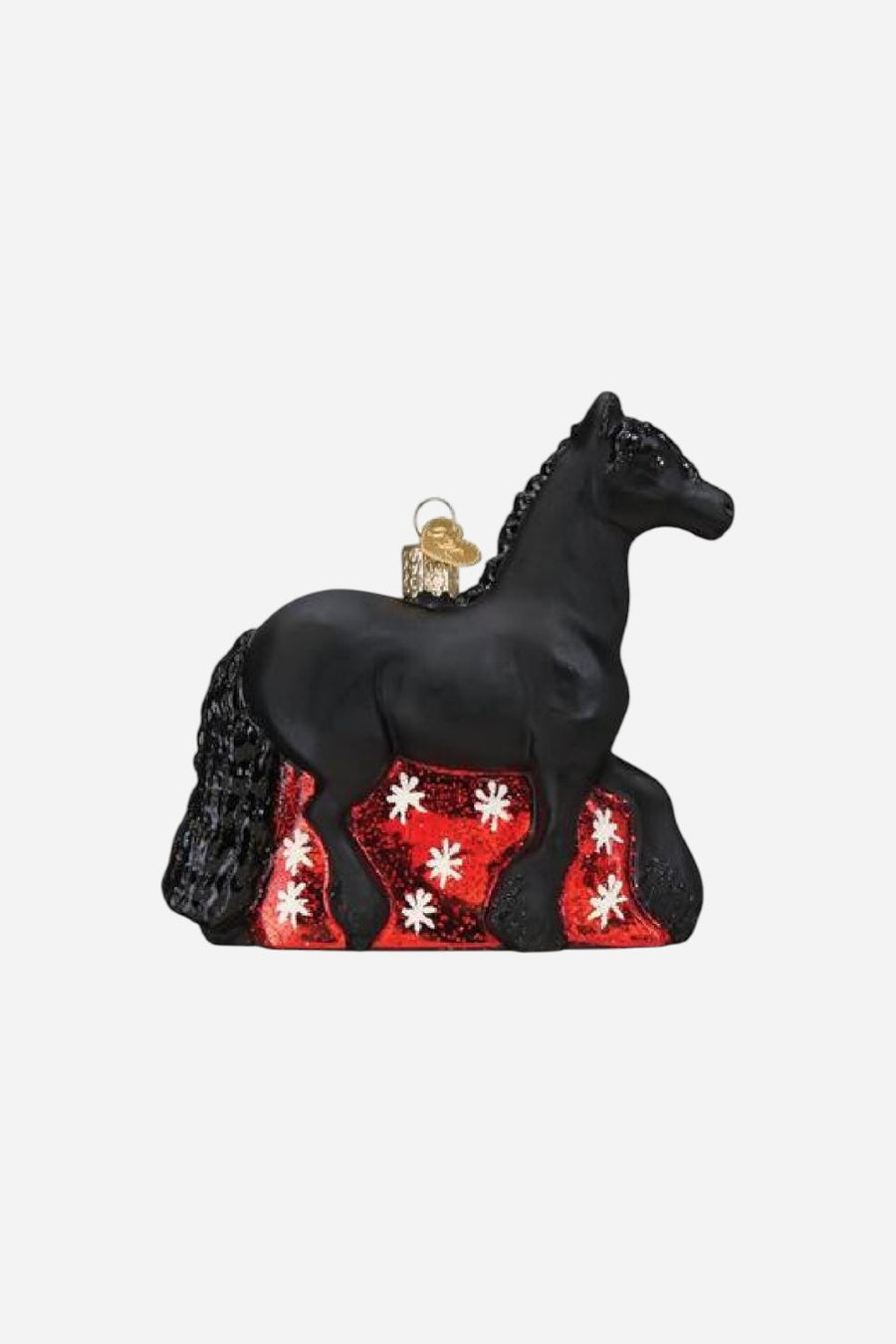 Friesian Horse Ornament