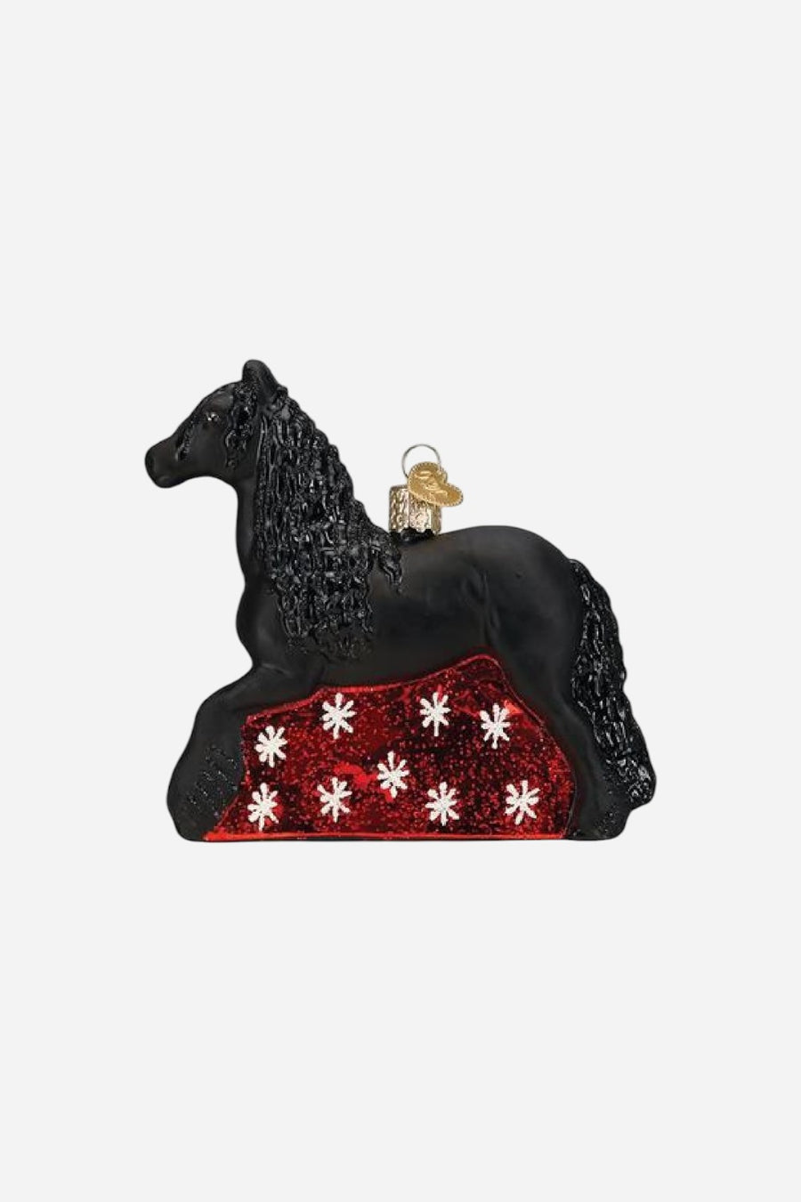Friesian Horse Ornament
