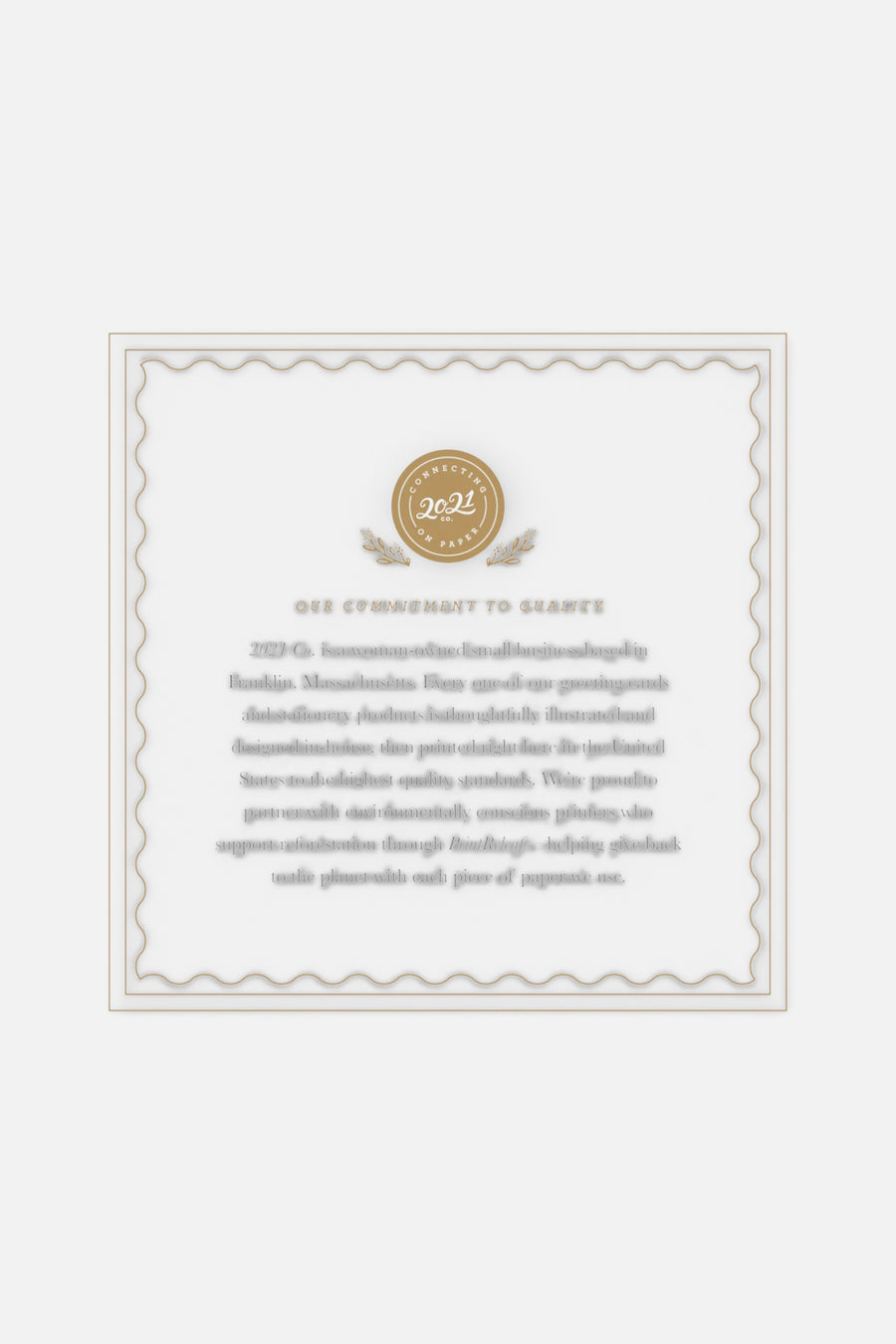 2021 Co Birthday Balloons Card – back view