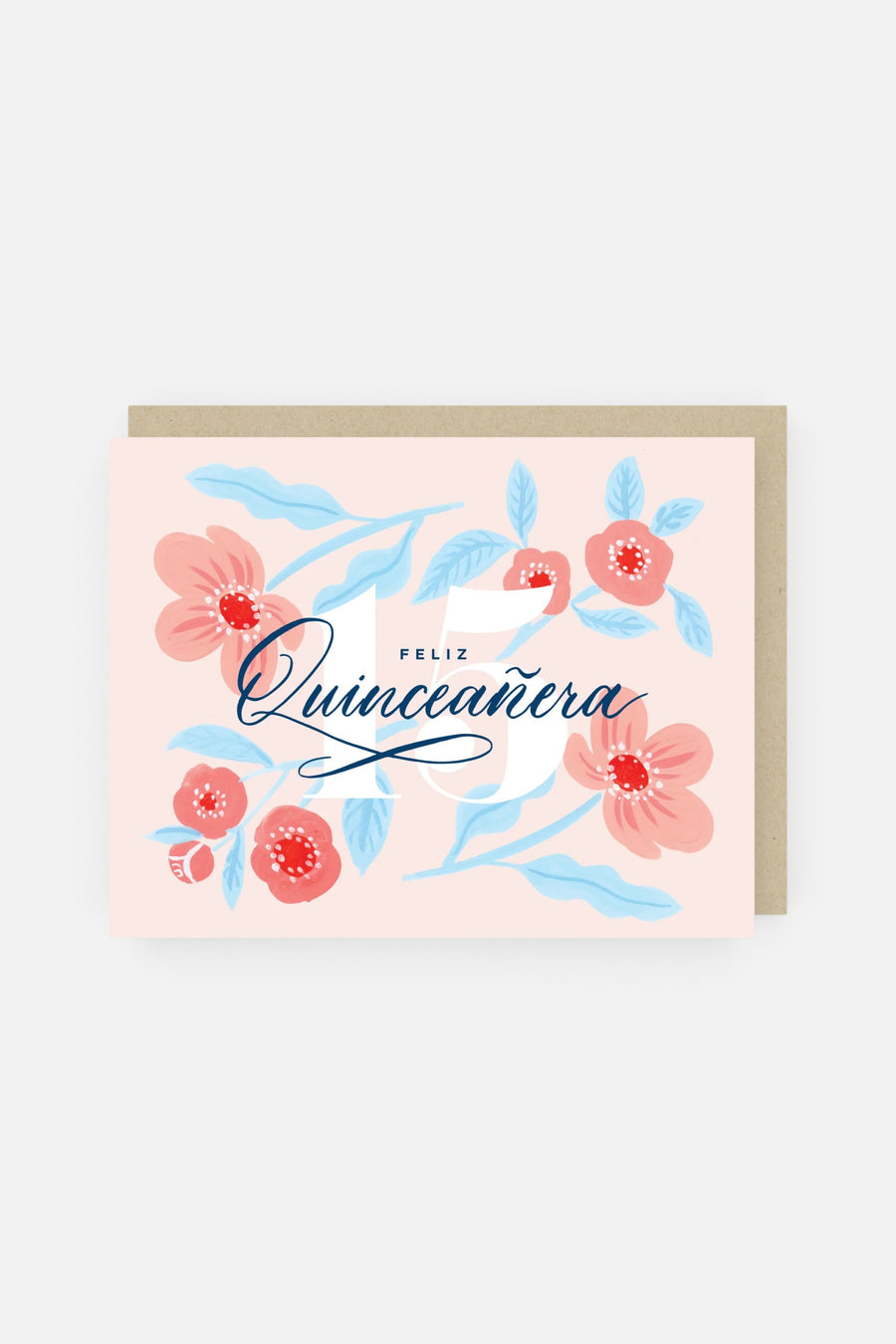 2021 CO Feliz Quinceañera Card – front view