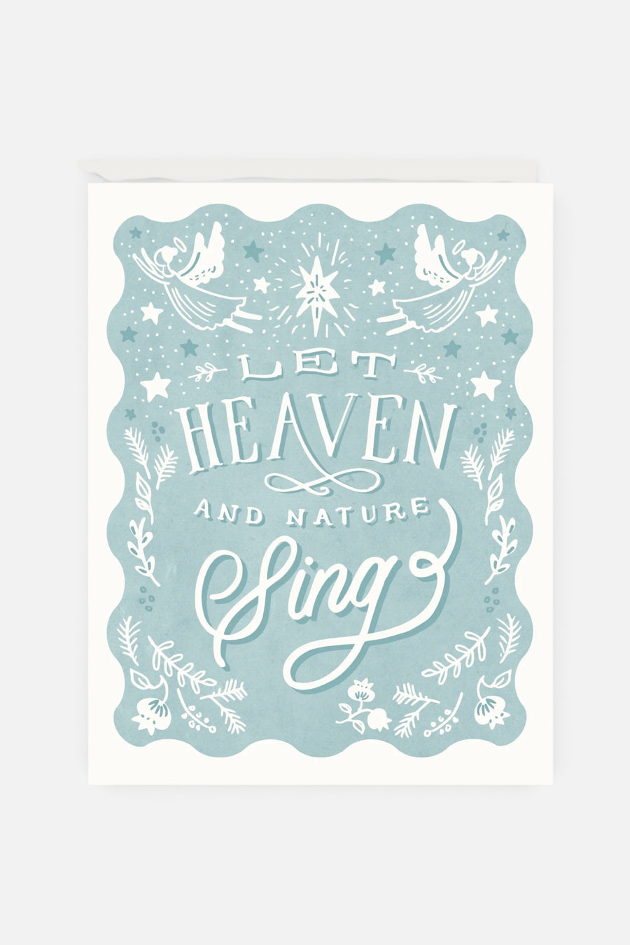 2021 CO Heaven and Nature Sing Christmas Card – front view
