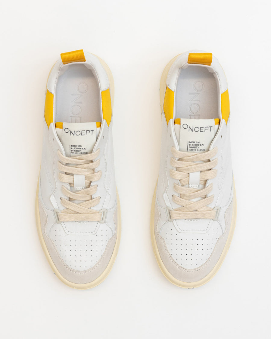 Oncept Phoenix Sneakers in White Cloud