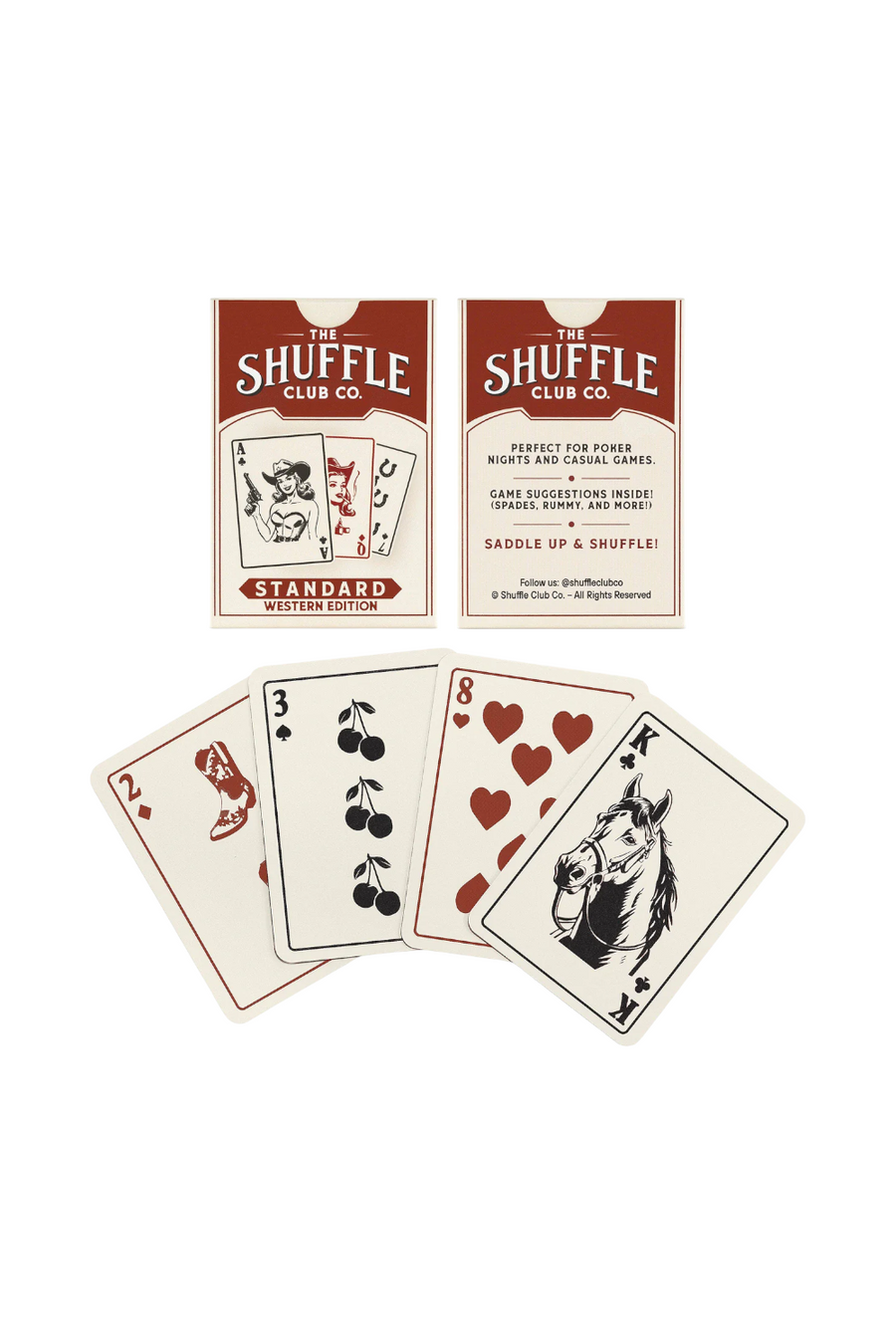Shuffle Club Western Playing Cards