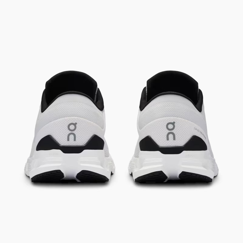 On Running Men's Cloud X 4 Sneakers in Ivory / Black