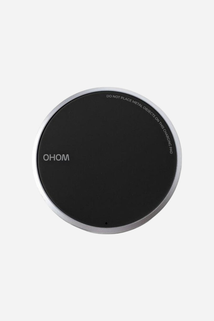 OHOM Leiph Self Heating Teapot & Charging Pad Set in Inkstone Black