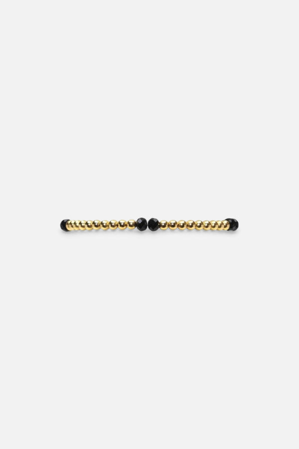 Karen Lazar 3mm Yellow Gold Filled Spinel Pattern Bracelet
