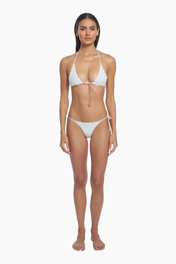 Peixoto Tonie Full Bikini Bottom in Daisy