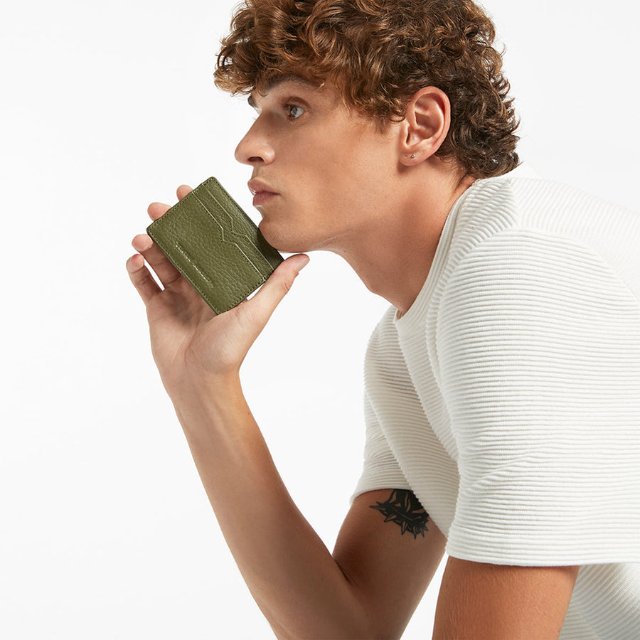Status Anxiety Together For Now Wallet in Khaki