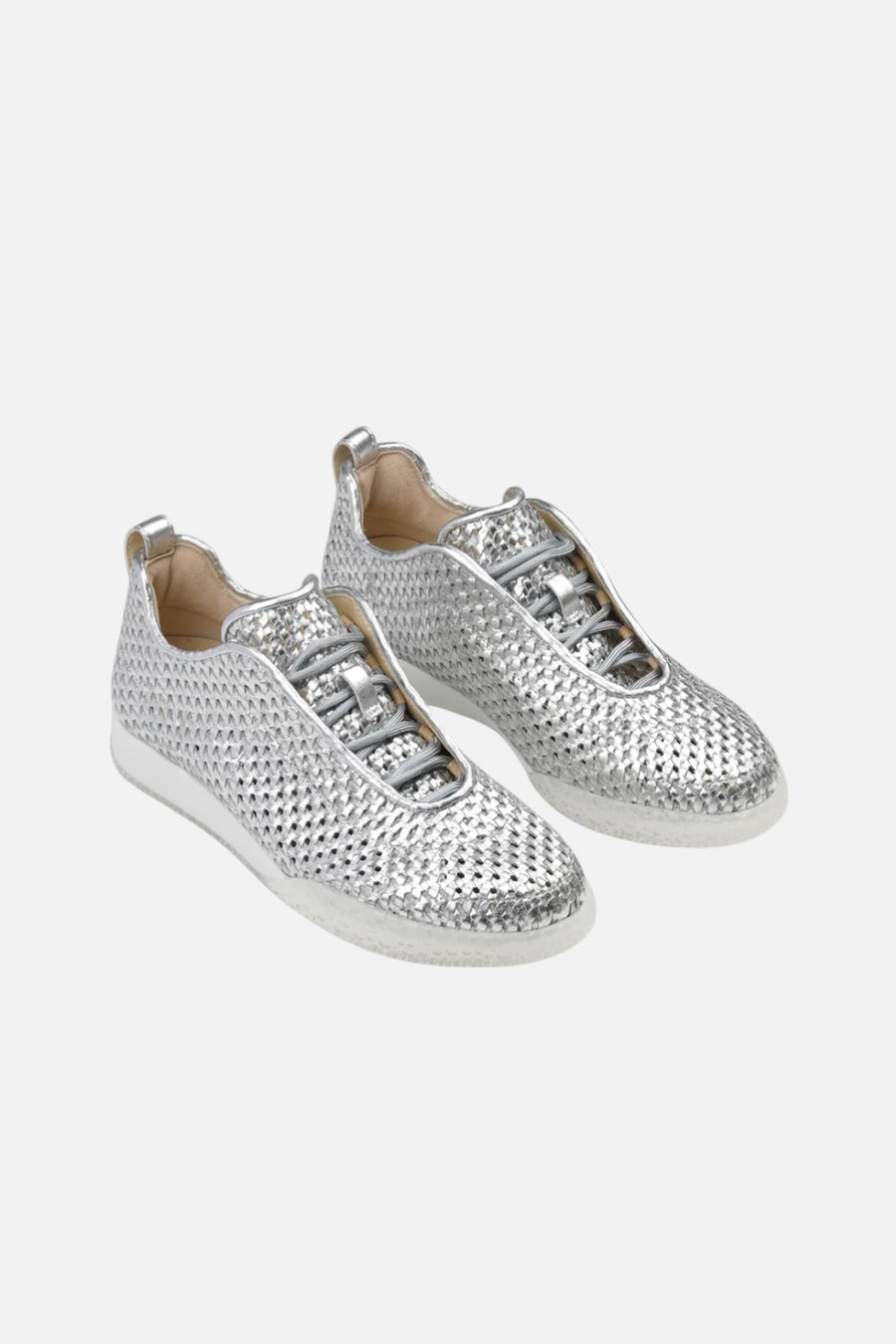 4ccccees Women's Bubble Hay in Silver – pair