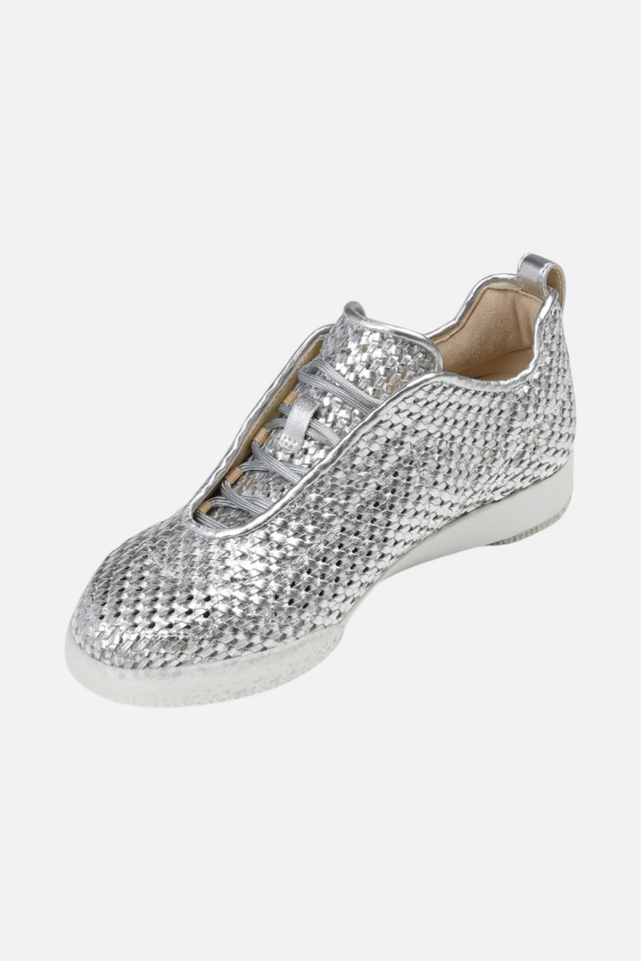 4ccccees Women's Bubble Hay in Silver – side view