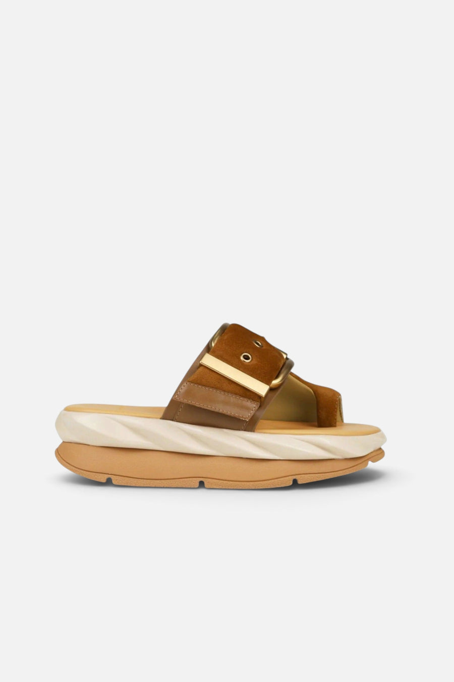 4ccccees Women's Mellow Glow in Soft Brown – side view