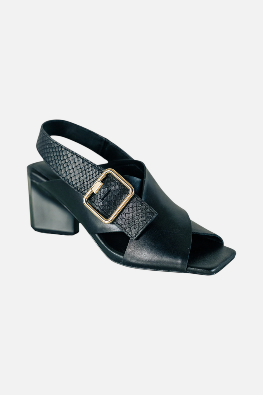 4ccccees Women's Mirror Verra Heel in Night – front view