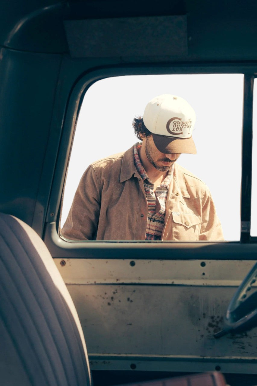 Sendero Cowboy Country Club Hat Cream