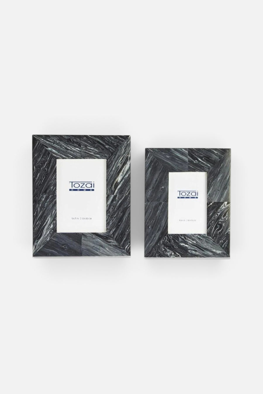 5 x 7 Baltic Grey Marble Frame – front view