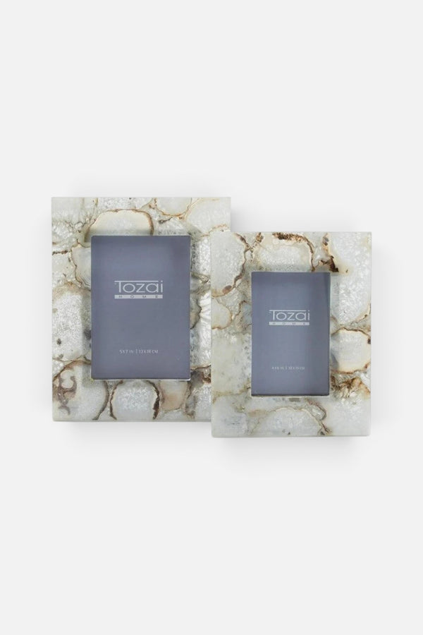 5 x 7 Natural Agate Frame