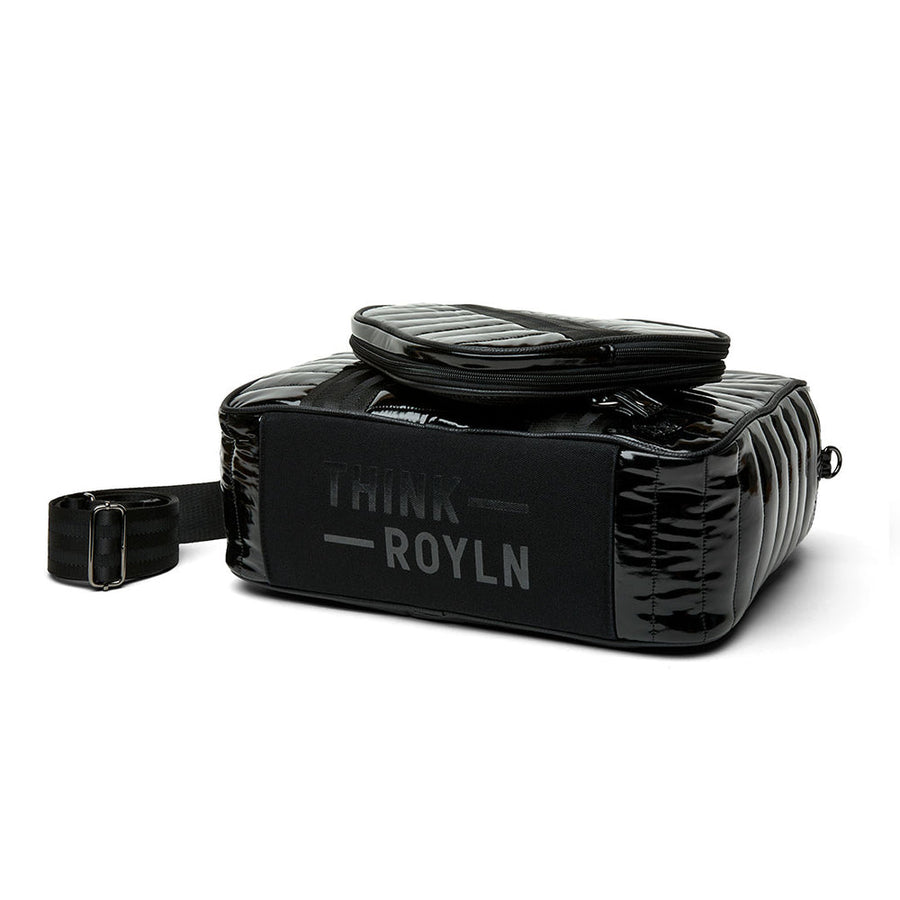 Think Royln Sporty Spice Pickleball Bag in Black Patent