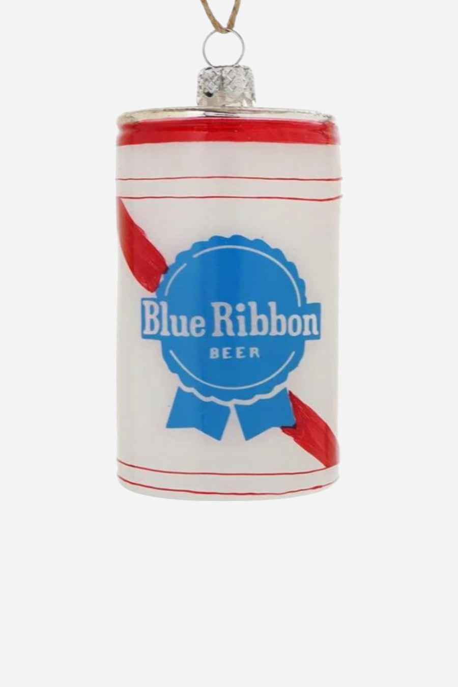 Blue Ribbon Beer Can Ornament