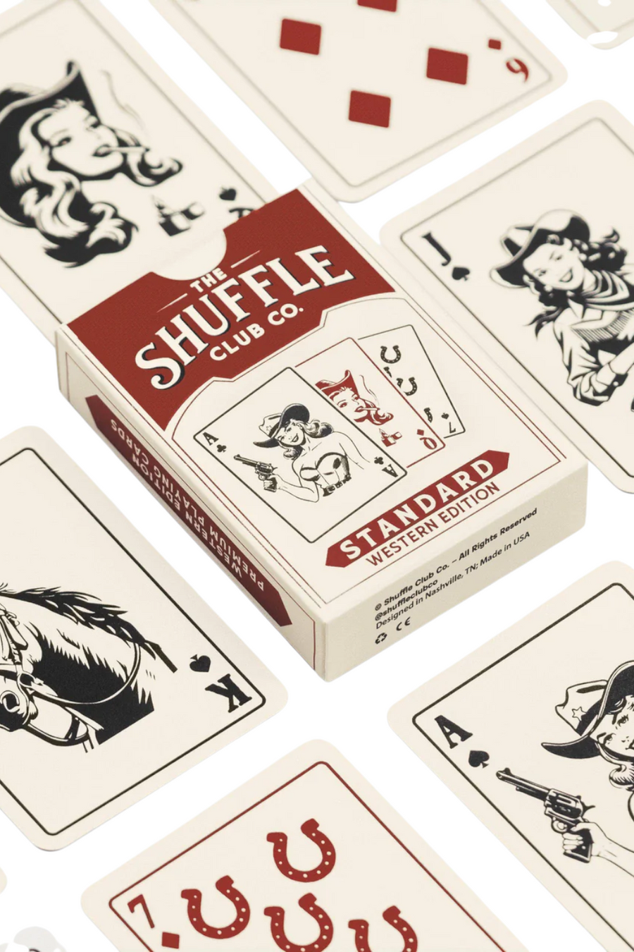 Shuffle Club Western Playing Cards