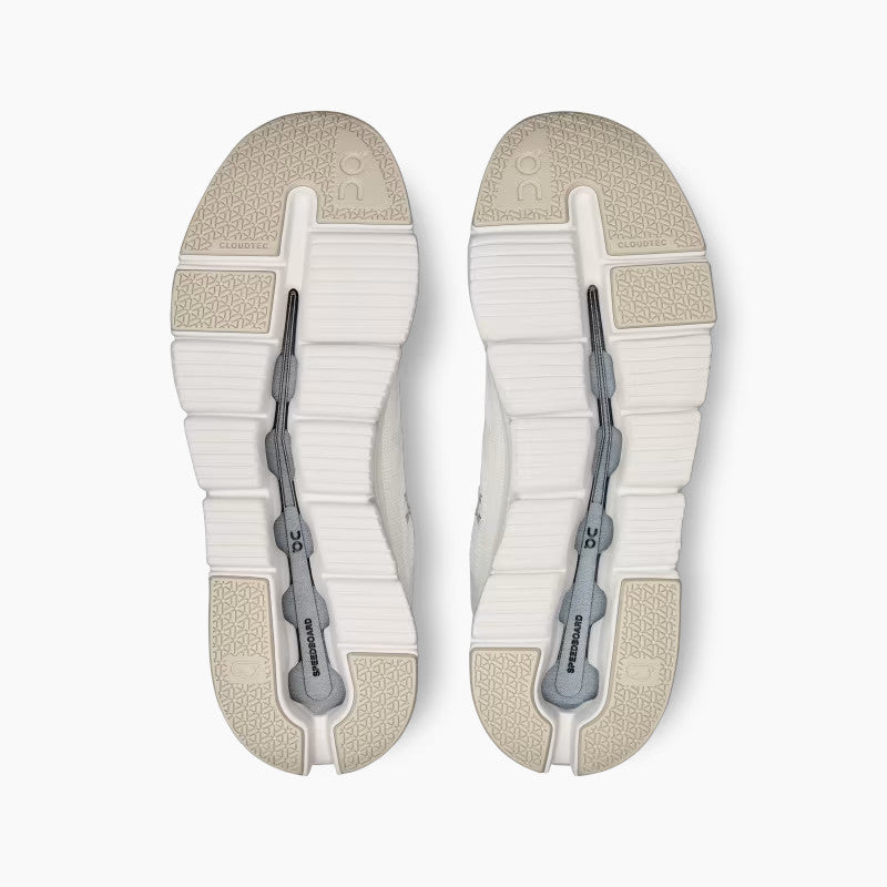 On Running Womens Cloudrift Sneakers in White Frost