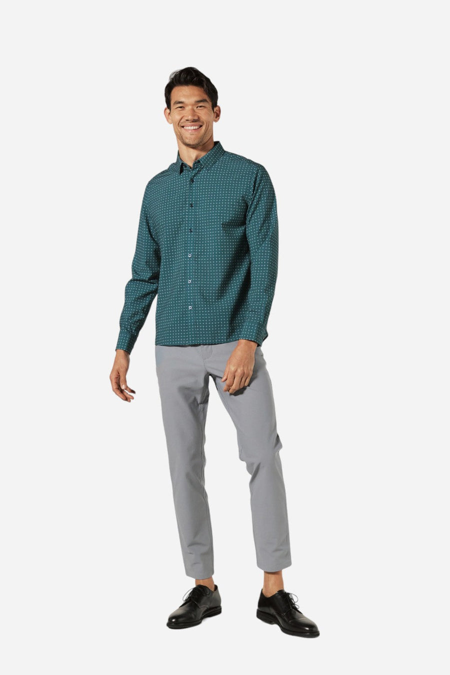 7 Diamond Emerie Long Sleeve Teal – detail