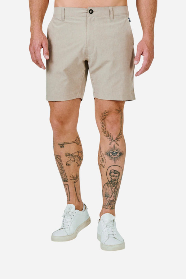 7 Diamonds Aeroplane 7" Short in Khaki