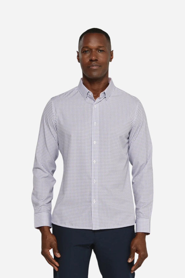 7 Diamonds Cyril Long Sleeve Shirt in Rose