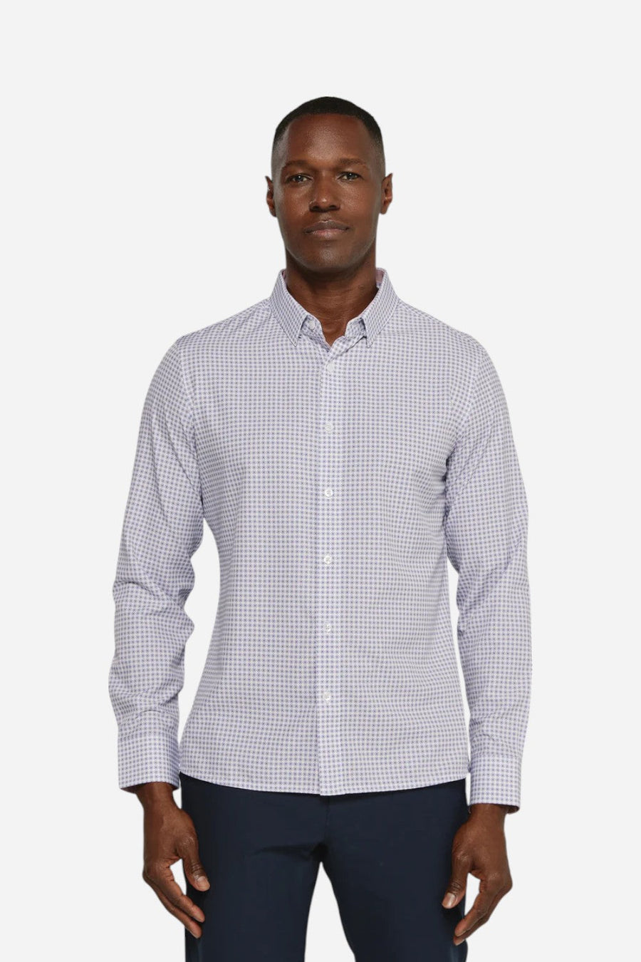 7 Diamonds Cyril Long Sleeve Shirt in Rose – front view