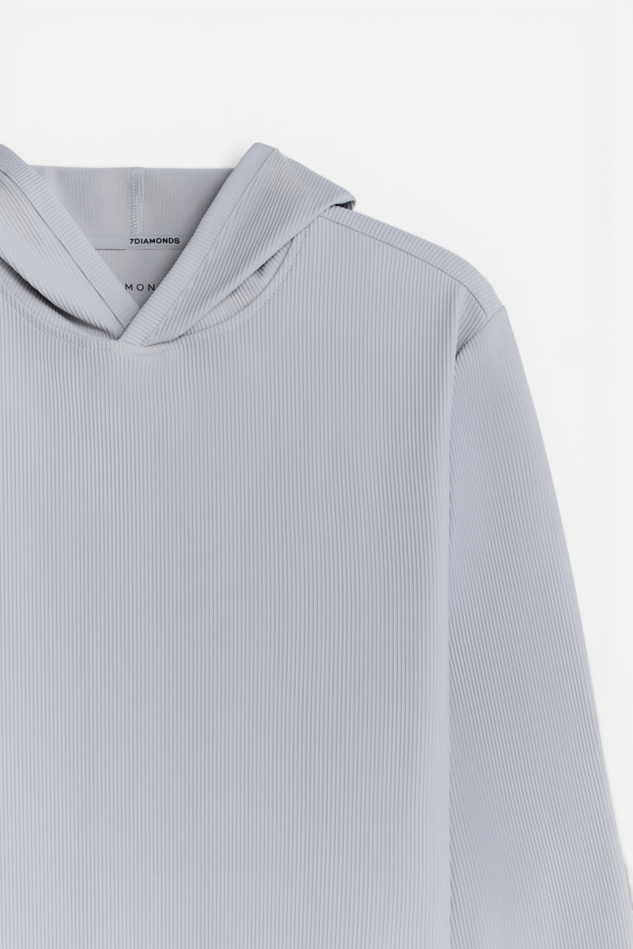 7 Diamonds Drift Hoodie in Grey – detail