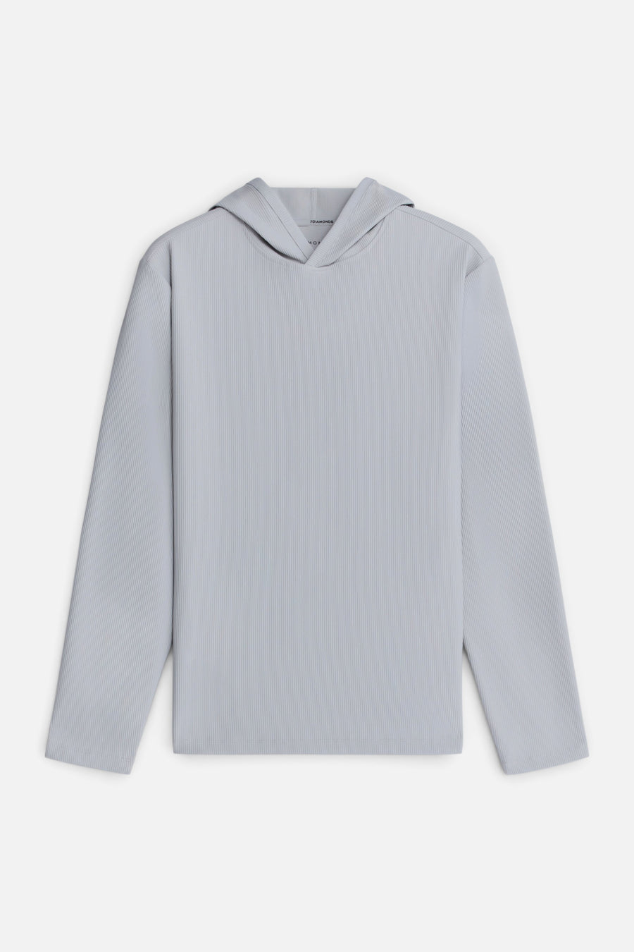 7 Diamonds Drift Hoodie in Grey – flat lay